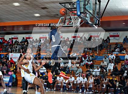 Thumbnail 1 in St. Frances Academy vs. Bella Vista College Preparatory School (Chick-Fil-A Classic National Division Championship) photogallery.