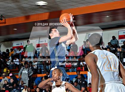 Thumbnail 1 in St. Frances Academy vs. Bella Vista College Preparatory School (Chick-Fil-A Classic National Division Championship) photogallery.