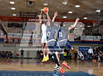 Thumbnail 3 in St. Frances Academy vs. Bella Vista College Preparatory School (Chick-Fil-A Classic National Division Championship) photogallery.