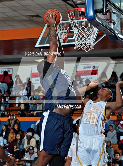 Thumbnail 2 in St. Frances Academy vs. Bella Vista College Preparatory School (Chick-Fil-A Classic National Division Championship) photogallery.