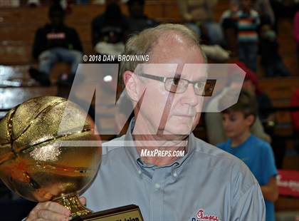 Thumbnail 1 in St. Frances Academy vs. Bella Vista College Preparatory School (Chick-Fil-A Classic National Division Championship) photogallery.