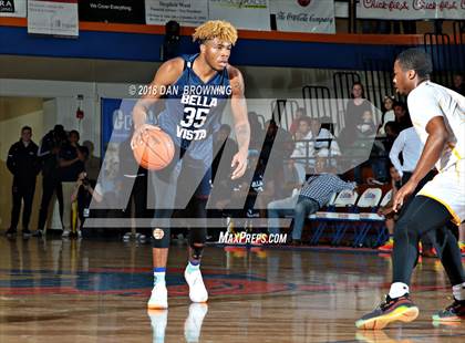 Thumbnail 1 in St. Frances Academy vs. Bella Vista College Preparatory School (Chick-Fil-A Classic National Division Championship) photogallery.