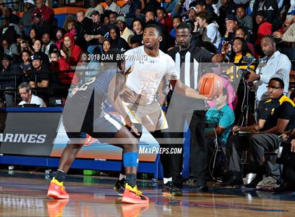 Thumbnail 2 in St. Frances Academy vs. Bella Vista College Preparatory School (Chick-Fil-A Classic National Division Championship) photogallery.