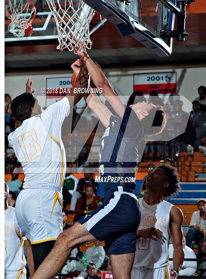 Thumbnail 1 in St. Frances Academy vs. Bella Vista College Preparatory School (Chick-Fil-A Classic National Division Championship) photogallery.