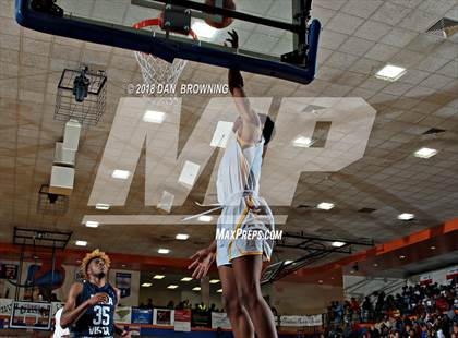 Thumbnail 1 in St. Frances Academy vs. Bella Vista College Preparatory School (Chick-Fil-A Classic National Division Championship) photogallery.