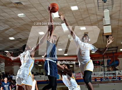 Thumbnail 1 in St. Frances Academy vs. Bella Vista College Preparatory School (Chick-Fil-A Classic National Division Championship) photogallery.