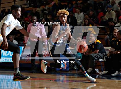 Thumbnail 1 in St. Frances Academy vs. Bella Vista College Preparatory School (Chick-Fil-A Classic National Division Championship) photogallery.