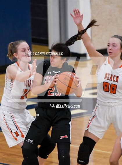 Thumbnail 3 in Huntington Beach vs. Carondelet (NIKE Tournament of Champions) photogallery.