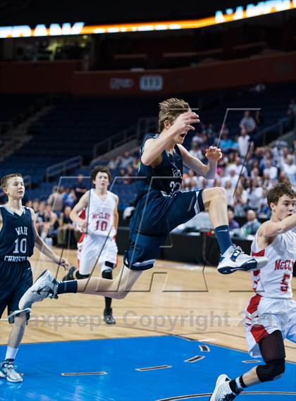 Thumbnail 3 in Vail Christian vs. McClave (CHSAA 1A Final Four) photogallery.