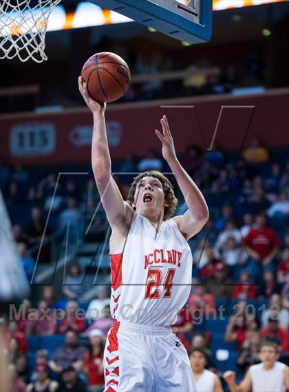 Thumbnail 3 in Vail Christian vs. McClave (CHSAA 1A Final Four) photogallery.