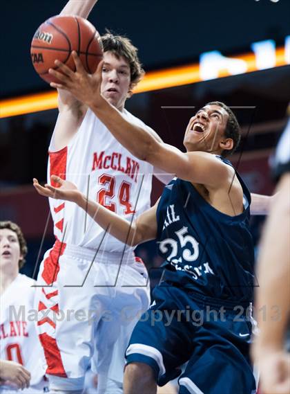 Thumbnail 1 in Vail Christian vs. McClave (CHSAA 1A Final Four) photogallery.