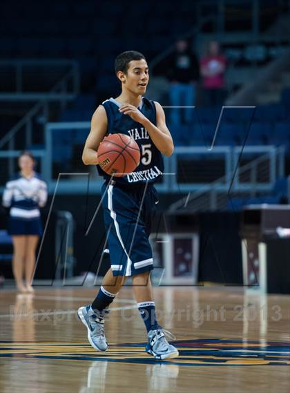 Thumbnail 3 in Vail Christian vs. McClave (CHSAA 1A Final Four) photogallery.