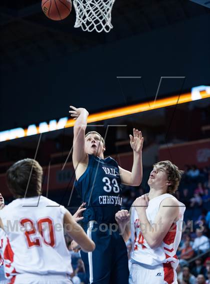 Thumbnail 2 in Vail Christian vs. McClave (CHSAA 1A Final Four) photogallery.