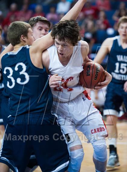 Thumbnail 3 in Vail Christian vs. McClave (CHSAA 1A Final Four) photogallery.