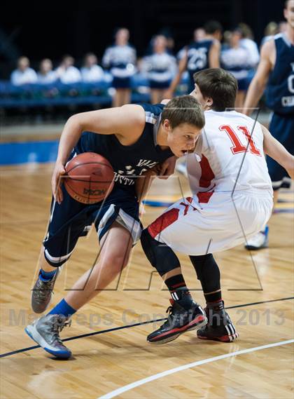 Thumbnail 2 in Vail Christian vs. McClave (CHSAA 1A Final Four) photogallery.