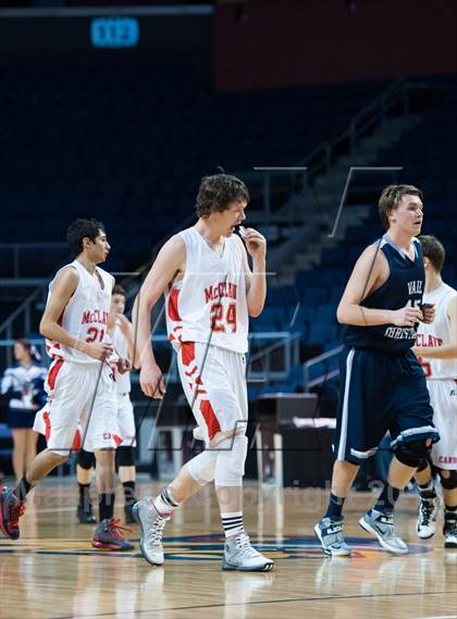 Thumbnail 2 in Vail Christian vs. McClave (CHSAA 1A Final Four) photogallery.