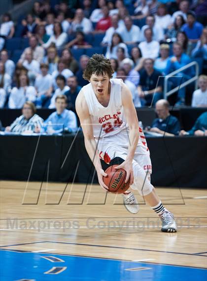 Thumbnail 2 in Vail Christian vs. McClave (CHSAA 1A Final Four) photogallery.