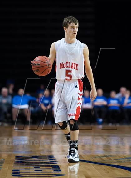 Thumbnail 3 in Vail Christian vs. McClave (CHSAA 1A Final Four) photogallery.