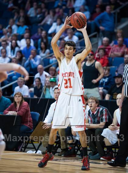 Thumbnail 1 in Vail Christian vs. McClave (CHSAA 1A Final Four) photogallery.