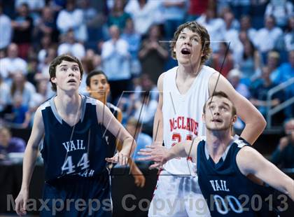 Thumbnail 3 in Vail Christian vs. McClave (CHSAA 1A Final Four) photogallery.