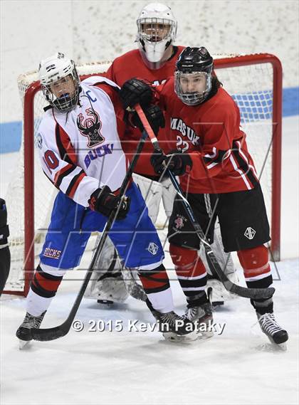 Thumbnail 1 in Masuk vs. E.O. Smith/Tolland (CIAC D3 Final) photogallery.