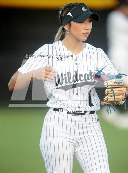 Thumbnail 2 in Guyer vs Southlake Carroll (UIL 6A Softball Regional Semi-Final Game 3) photogallery.