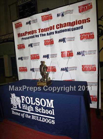 Thumbnail 3 in Folsom Football (Tour of Champions) photogallery.