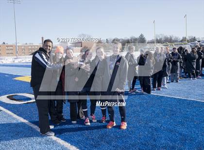 Thumbnail 2 in Maine-Endwell vs. Greeley (NYSPHSAA  Class A Championship) photogallery.