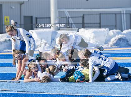 Thumbnail 1 in Maine-Endwell vs. Greeley (NYSPHSAA  Class A Championship) photogallery.