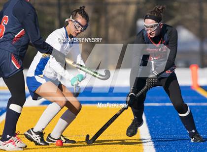 Thumbnail 1 in Maine-Endwell vs. Greeley (NYSPHSAA  Class A Championship) photogallery.