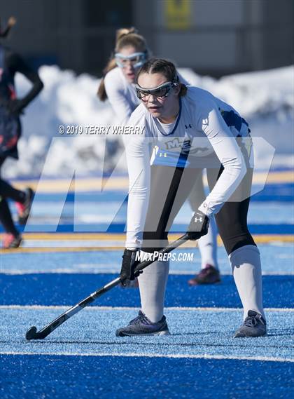 Thumbnail 1 in Maine-Endwell vs. Greeley (NYSPHSAA  Class A Championship) photogallery.