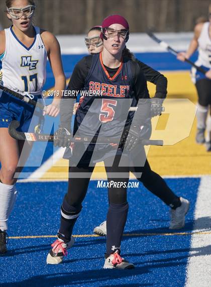 Thumbnail 2 in Maine-Endwell vs. Greeley (NYSPHSAA  Class A Championship) photogallery.