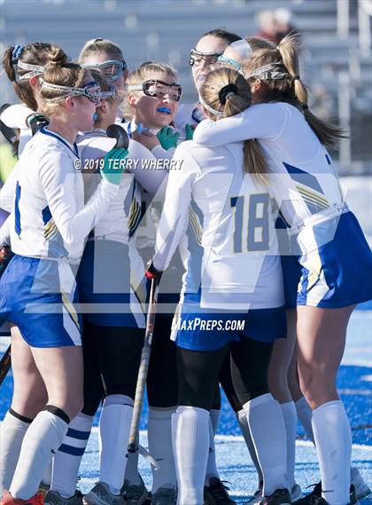 Thumbnail 1 in Maine-Endwell vs. Greeley (NYSPHSAA  Class A Championship) photogallery.