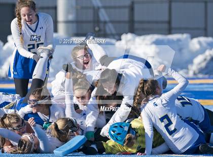 Thumbnail 1 in Maine-Endwell vs. Greeley (NYSPHSAA  Class A Championship) photogallery.