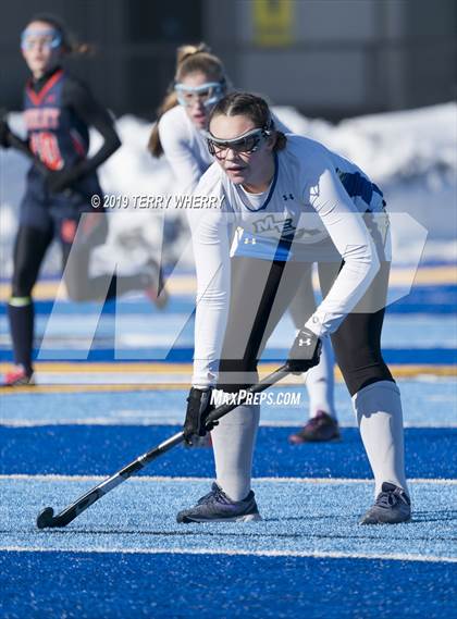 Thumbnail 2 in Maine-Endwell vs. Greeley (NYSPHSAA  Class A Championship) photogallery.