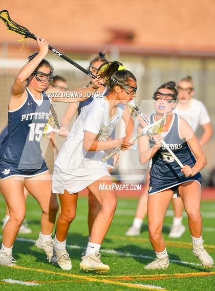 Thumbnail 1 in Rush-Henrietta vs. Pittsford (NYSPHSAA Section V Class A Finals) photogallery.