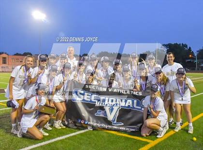 Thumbnail 3 in Rush-Henrietta vs. Pittsford (NYSPHSAA Section V Class A Finals) photogallery.