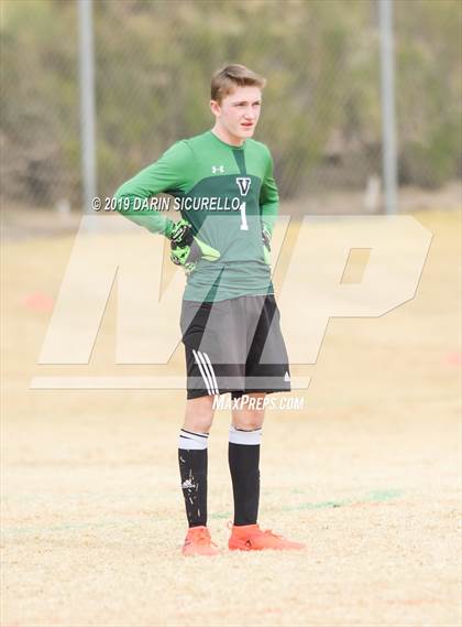 Thumbnail 3 in Gilbert Christian vs. Veritas Prep (Chandler Prep Invitational) photogallery.