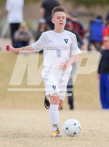 Thumbnail 1 in Gilbert Christian vs. Veritas Prep (Chandler Prep Invitational) photogallery.