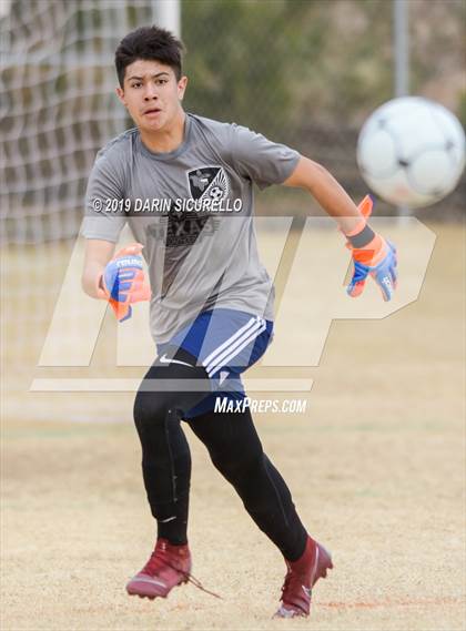 Thumbnail 2 in Gilbert Christian vs. Veritas Prep (Chandler Prep Invitational) photogallery.