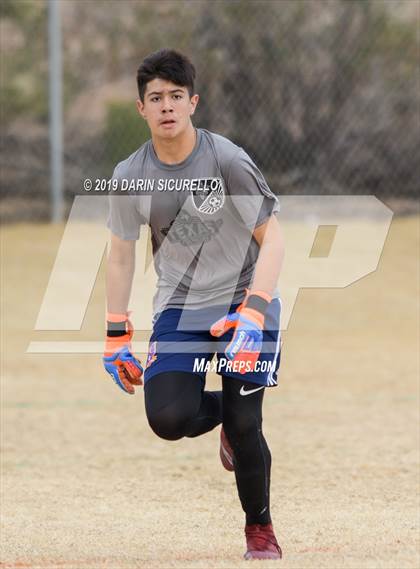 Thumbnail 3 in Gilbert Christian vs. Veritas Prep (Chandler Prep Invitational) photogallery.