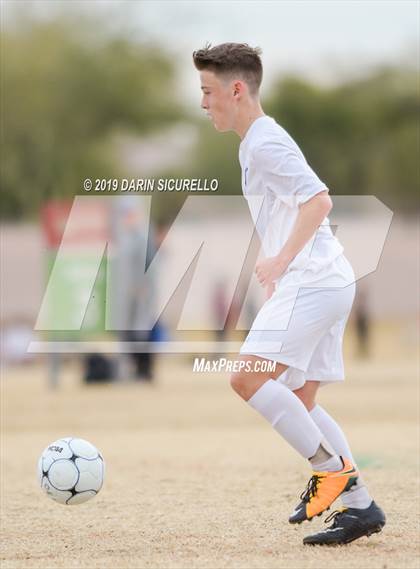 Thumbnail 1 in Gilbert Christian vs. Veritas Prep (Chandler Prep Invitational) photogallery.