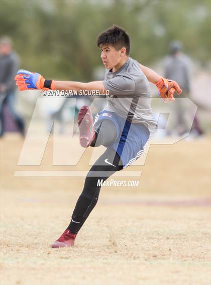 Thumbnail 1 in Gilbert Christian vs. Veritas Prep (Chandler Prep Invitational) photogallery.