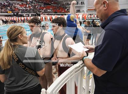 Thumbnail 2 in UIL 5A Swimming and Diving Finals photogallery.