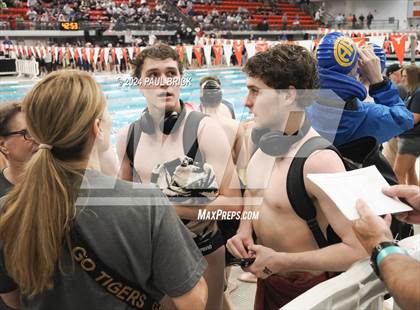 Thumbnail 3 in UIL 5A Swimming and Diving Finals photogallery.