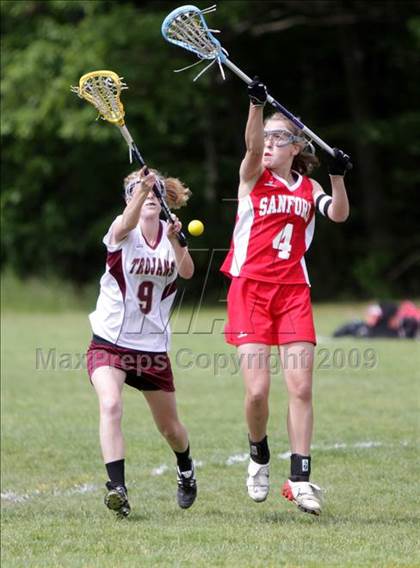 Thumbnail 3 in Sanford vs Thornton Academy (SMAA Class A West Quarterfinal) photogallery.