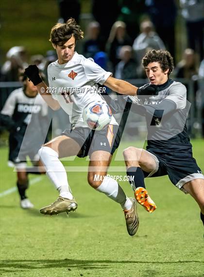 Thumbnail 2 in New Hanover vs. Hough (NCHSAA 4A Final) photogallery.