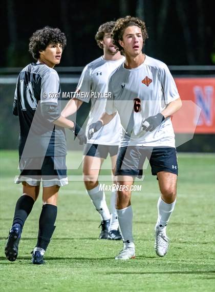Thumbnail 2 in New Hanover vs. Hough (NCHSAA 4A Final) photogallery.