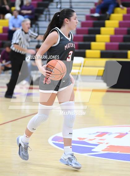 Thumbnail 2 in Mater Dei vs. Perry (Hoophall West)  photogallery.