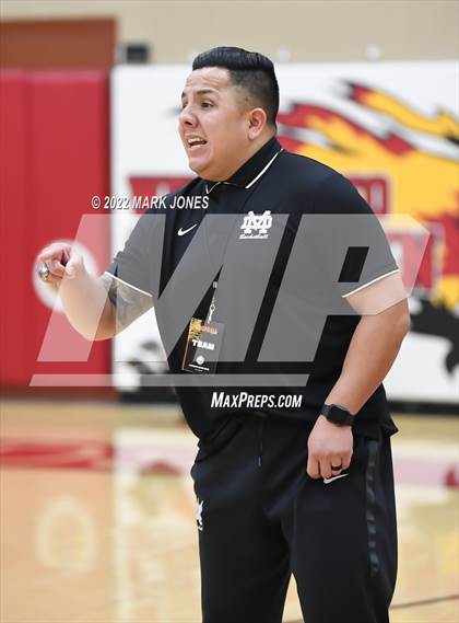 Thumbnail 3 in Mater Dei vs. Perry (Hoophall West)  photogallery.